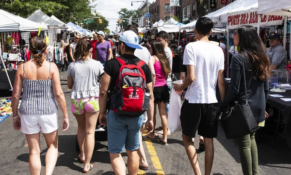 Astoria Stany Zjednoczone Ameryki Lipca 2018 Przy Ulicy Astoria Queens — Zdjęcie stockowe