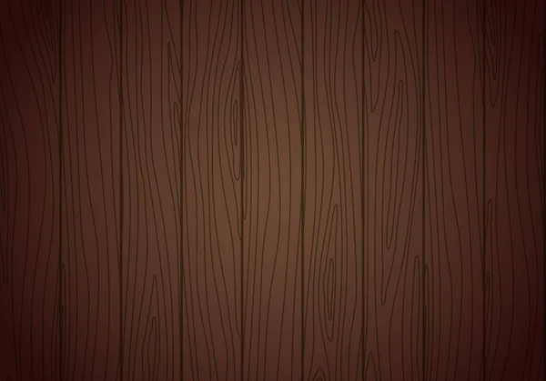 Vector trä textur. Wenge trä plankor bakgrund — Stock vektor