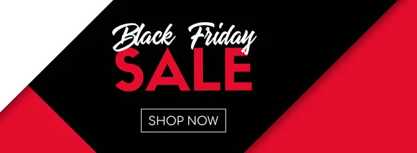 Black Friday Verkaufsvektorbanner. jetzt einkaufen. Vorlage für Online-Einkäufe — Stockvektor