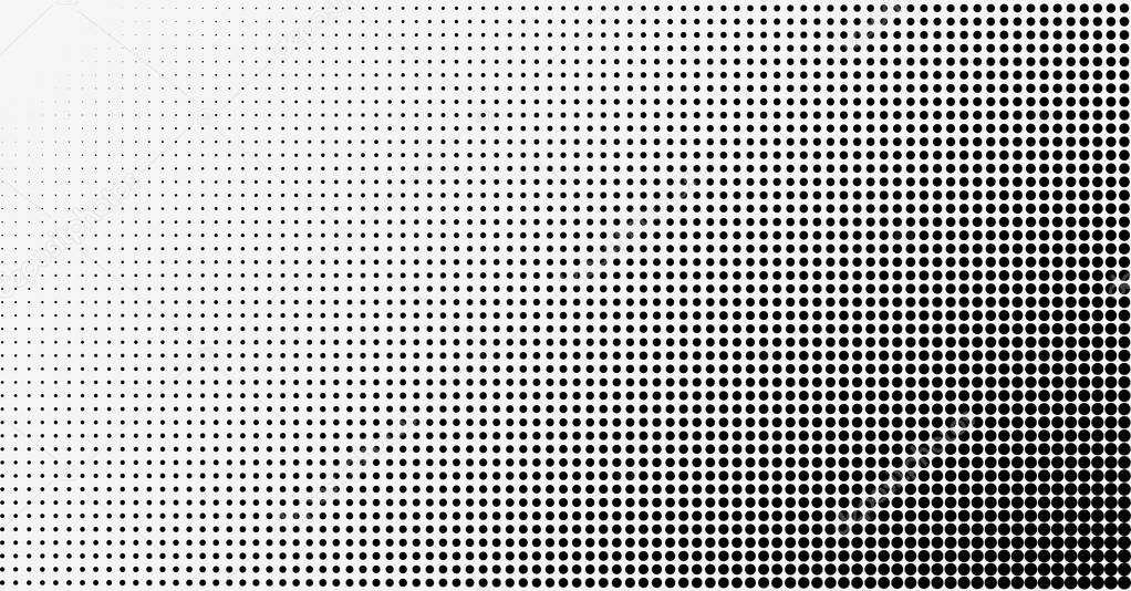 Halftone effect vector background. Spotted pattern