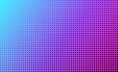 Renk köşe degradesi ve yarı tonlu soyut vektör arka planı