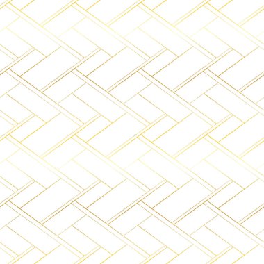 Lüks vektör Dikişsiz desen. Altın çapraz çizgiler soyut arka plan