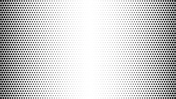 Halftone dotted gradient vector background. Abstract minimal spotted texture — Stock Vector