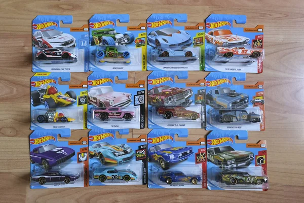 Istanbul Turkey July 2020 Hot Wheels Die Cast Toy Cars — Stock Photo, Image