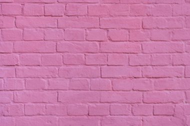 Arka plan ve doku pembe tuğla duvar