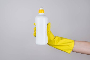 Yaşam tarzı ev tutma kavramı. Yan profil yakın ph kırpılmış