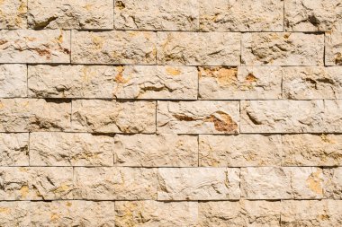 Taş tuğla duvar doku closeup.