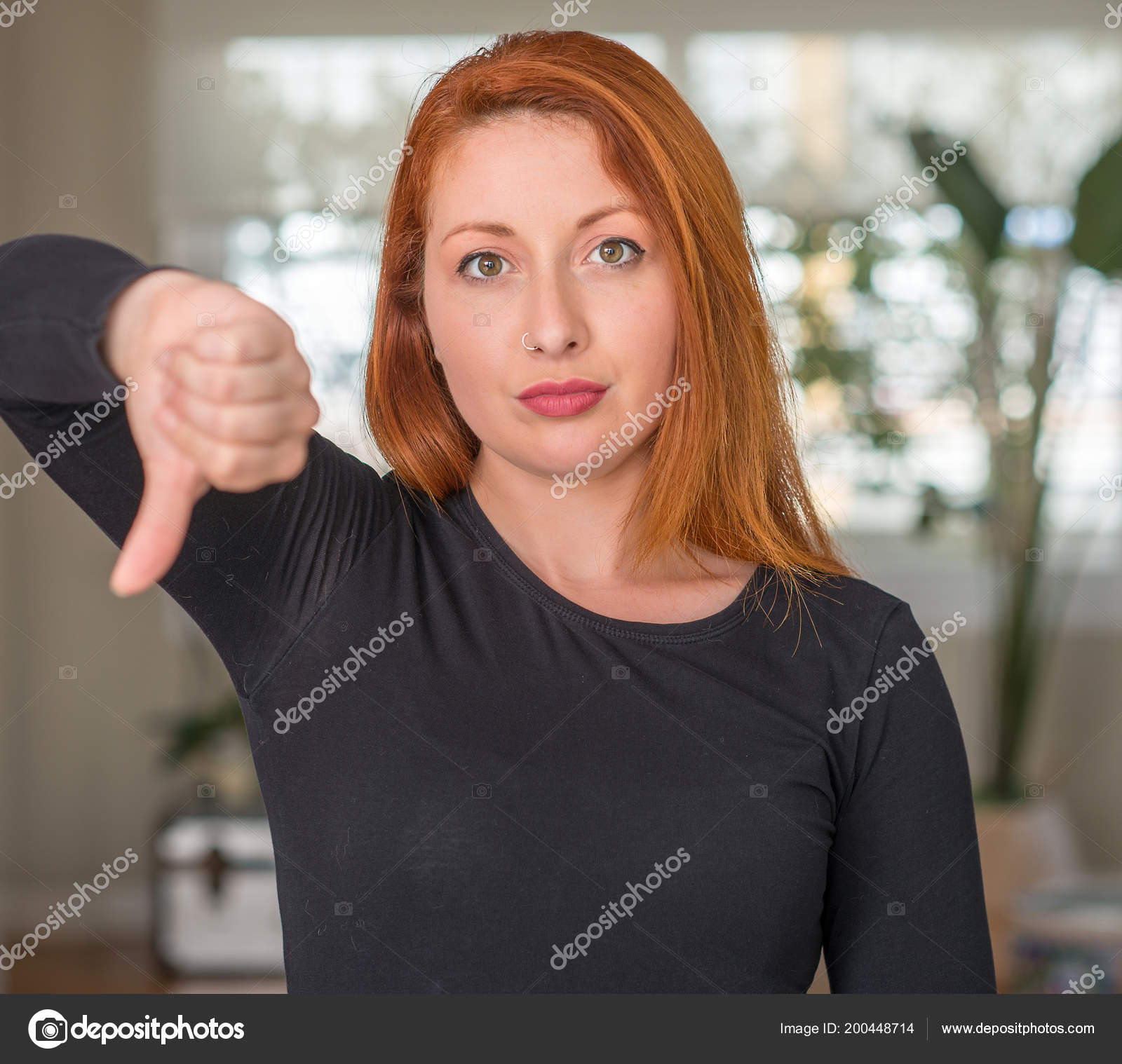 red head thumbs Red head thumbs