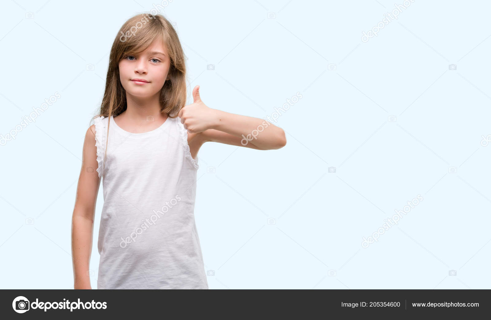 Toddler Girl Bob Haircuts Young Blonde Toddler Happy Big Smile