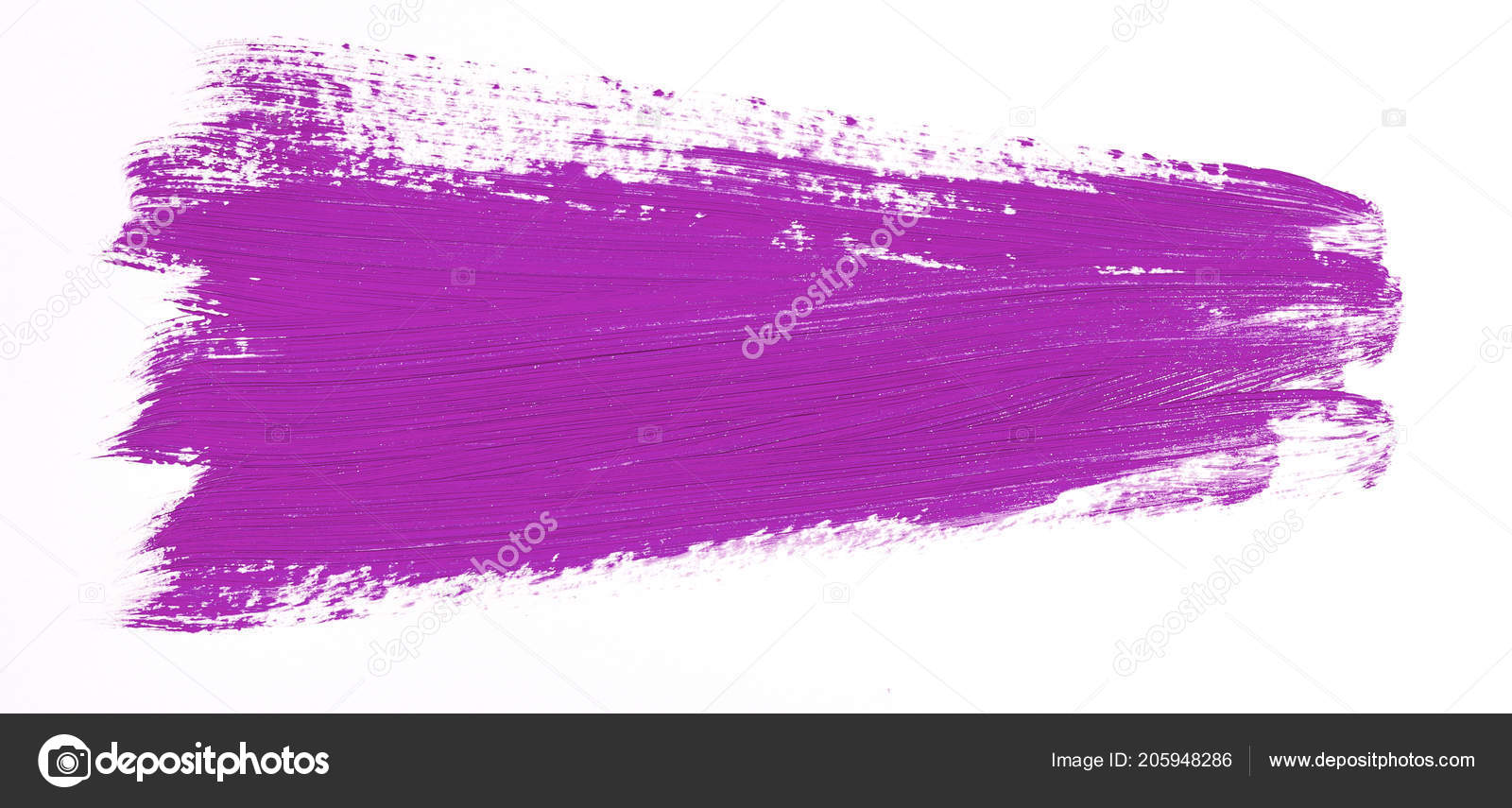 Purple Brush Stroke White Background Stock Photo by ©Krakenimages.com