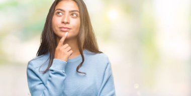 Genç güzel Arap kadın