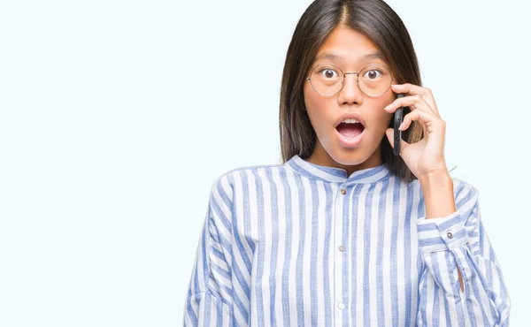 Junge Asiatische Frau Telefoniert — Stockfoto