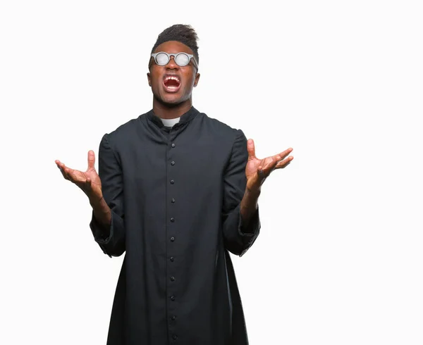 적극적인 아프리카계 미국인 성직자 — 스톡 사진