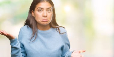 Genç güzel Arap kadın 