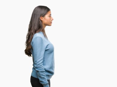 Genç güzel Arap kadın