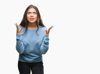 Genç güzel Arap kadın 