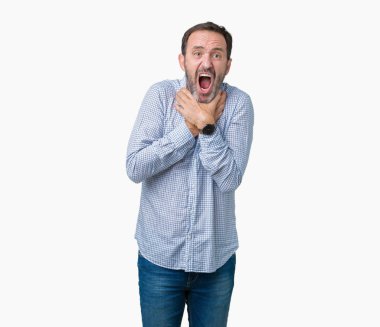 Yakışıklı orta yaş zarif komuta sizde üzerinde arka plan bağırarak izole ve çünkü boğmak acı kendi ellerimle öldürürüm. Sağlık sorunu. Yaralarından ve intihar kavramı.