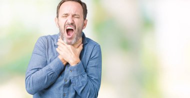 Yakışıklı orta yaş zarif komuta sizde üzerinde arka plan bağırarak izole ve çünkü boğmak acı kendi ellerimle öldürürüm. Sağlık sorunu. Yaralarından ve intihar kavramı.