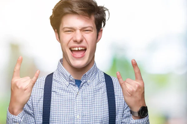 Jovem Homem Negócios Bonito — Fotografia de Stock