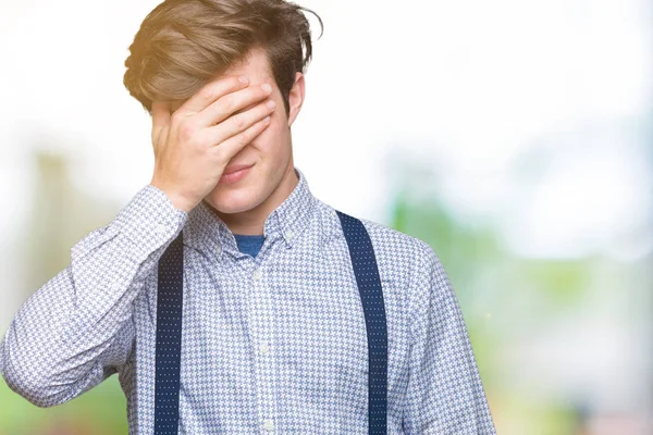 Porträt Eines Jungen Hübschen Mannes — Stockfoto