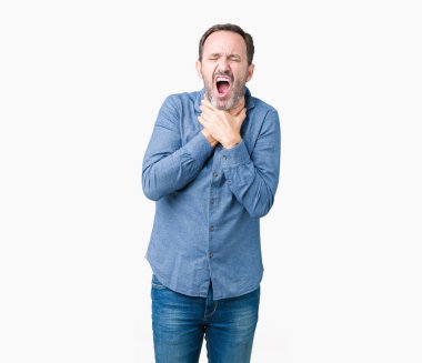 Yakışıklı orta yaş zarif komuta sizde üzerinde arka plan bağırarak izole ve çünkü boğmak acı kendi ellerimle öldürürüm. Sağlık sorunu. Yaralarından ve intihar kavramı.