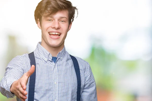 Porträt Eines Jungen Hübschen Mannes — Stockfoto