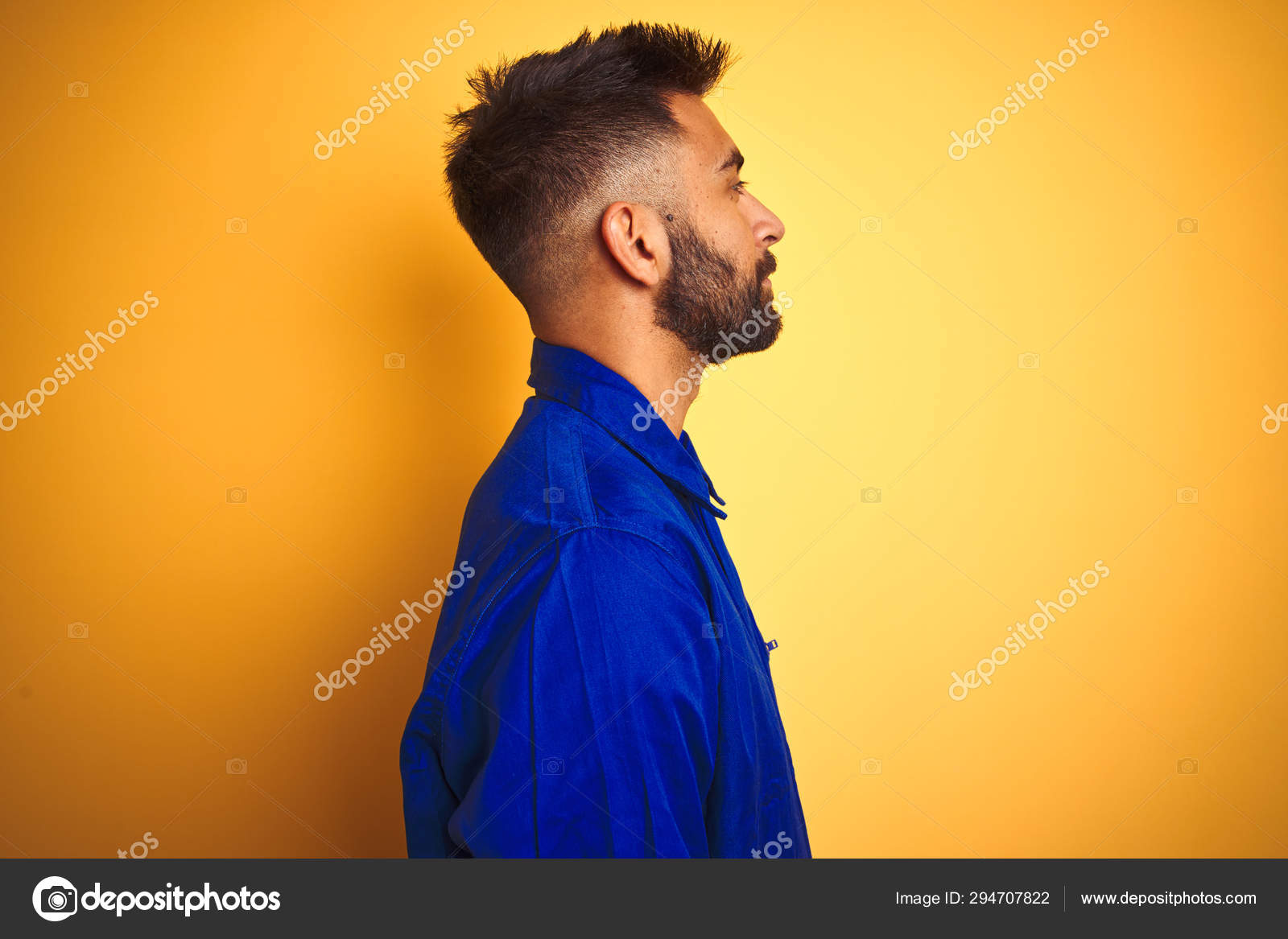 Young Handsome Elegant Man Wearing Winter Sweater Over Isolated Background  Looking To Side, Relax Profile Pose with Natural Face Stock Image - Image  of hair, cheerful: 212818197