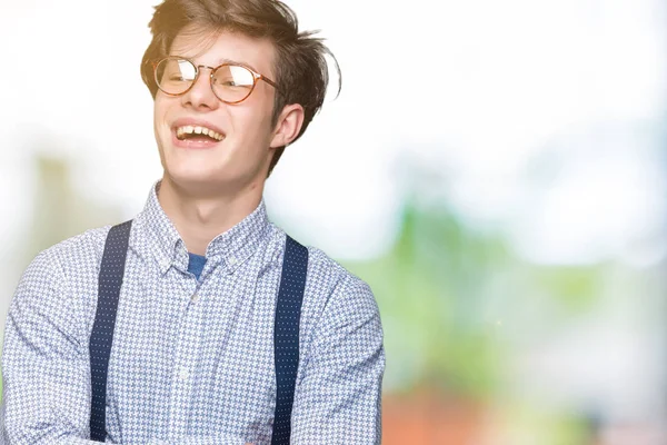 Retrato Jovem Bonito Homem — Fotografia de Stock