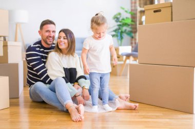 Güzel bir aile, çocuklu bir aile.