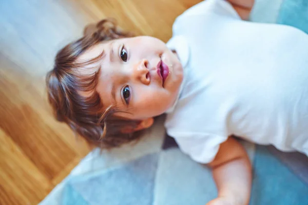 Cute Kid Home — Stock Photo, Image