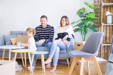 Güzel bir aile, çocuklu bir aile.