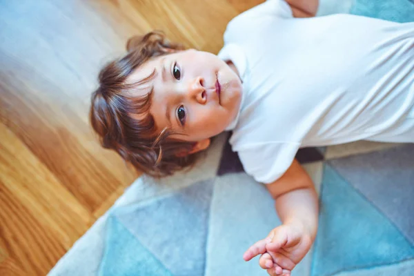 Toddler Kid Home — Stock Photo, Image