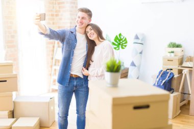 Yeni daire hareketli Çift 