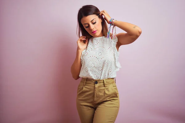 Retrato Mujer Joven Elegante — Foto de Stock