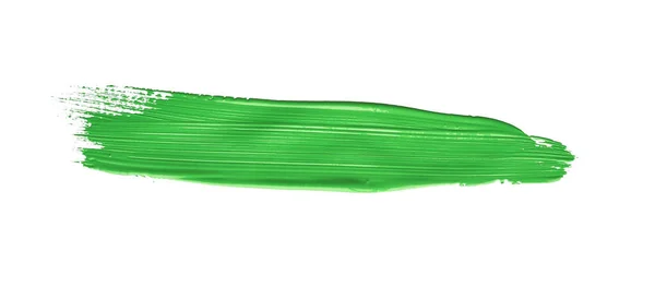 Мазок Кисти Изолированном Фоне Холст Акварельной Текстуры — стоковое фото