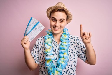 Havai Lei marka uçak bileti taşıyan, tatilde olan kızıl saçlı yakışıklı turist bir fikir ya da soru işareti ile şaşırdı.