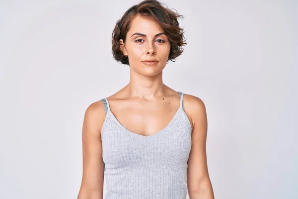 Woman tank top Stock Photos, Royalty Free Woman tank top Images