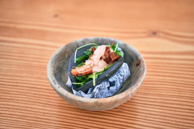 Lezzetli Asya yemekleri.