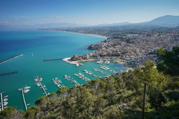 Castellammare Del Golfo Provincia Trapani Sicilia — Foto de Stock