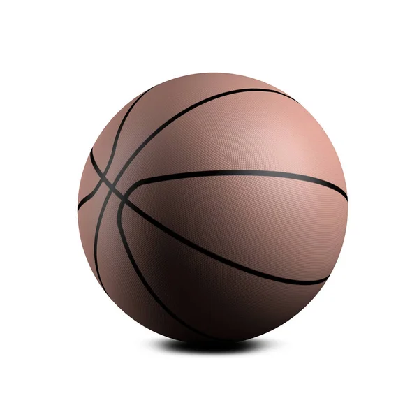 Koszykówka Wykonane Gumy — Zdjęcie stockowe