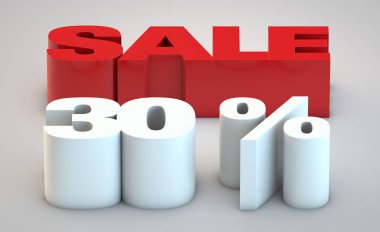 Sale - price reduction of 30%