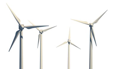 3d güç enerji üreten türbinleri üreten