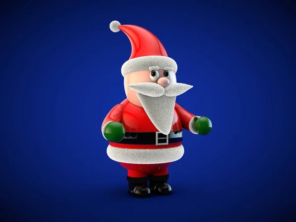 Rendering Babbo Natale — Foto Stock
