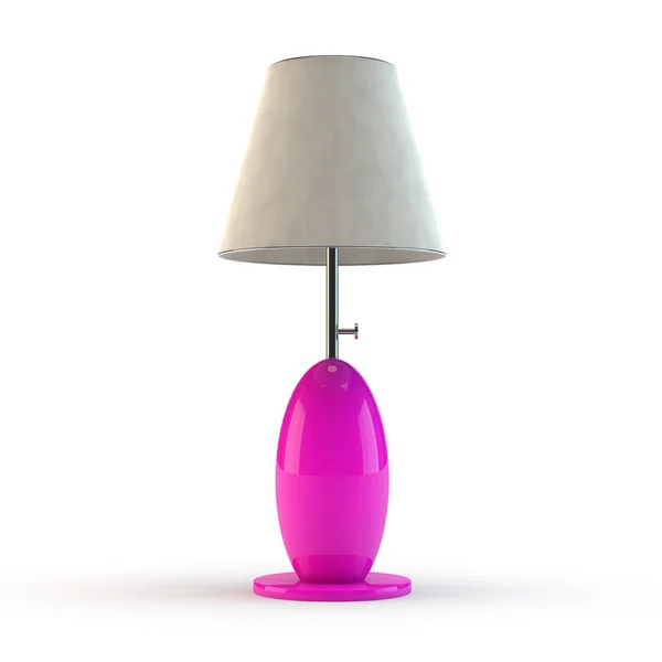 Lámpara Moderna Hecha Material Color —  Fotos de Stock