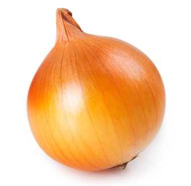 Beyaz arkaplanda taze soğan izole edildi