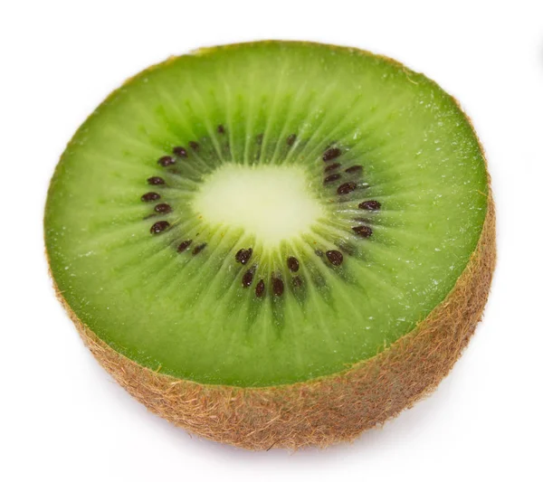 Kiwi Fresco Isolato Sfondo Bianco — Foto Stock