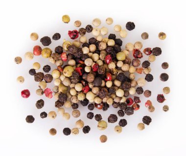 izole üzerinde beyaz zemin biber baharat