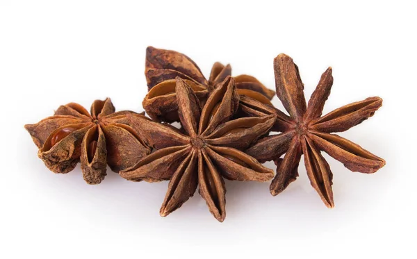 Star Anise Isolated White Background — Stock Photo, Image