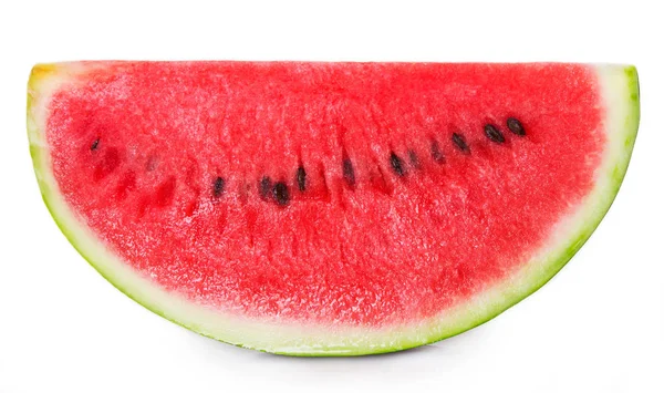 Fresh Watermelon Isolated White Background — Stock Photo, Image