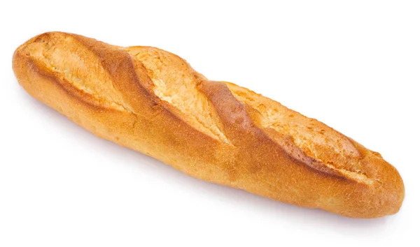 Pão fresco sobre fundo branco — Fotografia de Stock